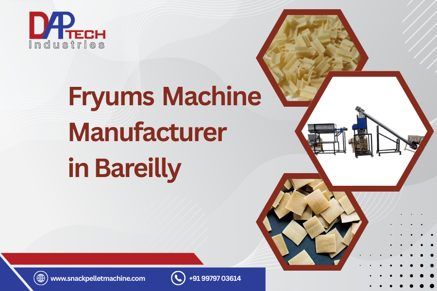 Fryums Machine Manufacturer in Bareilly
