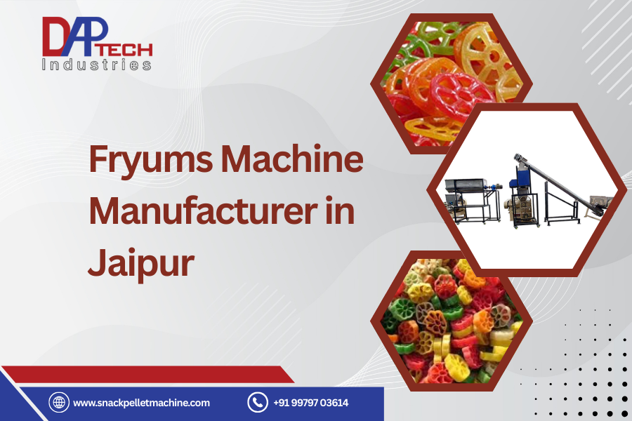 Fryums Machine Manufacturer in Jaipur