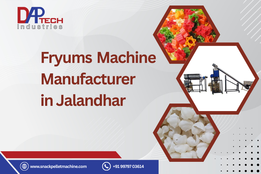 Fryums Machine Manufacturer in Jalandhar